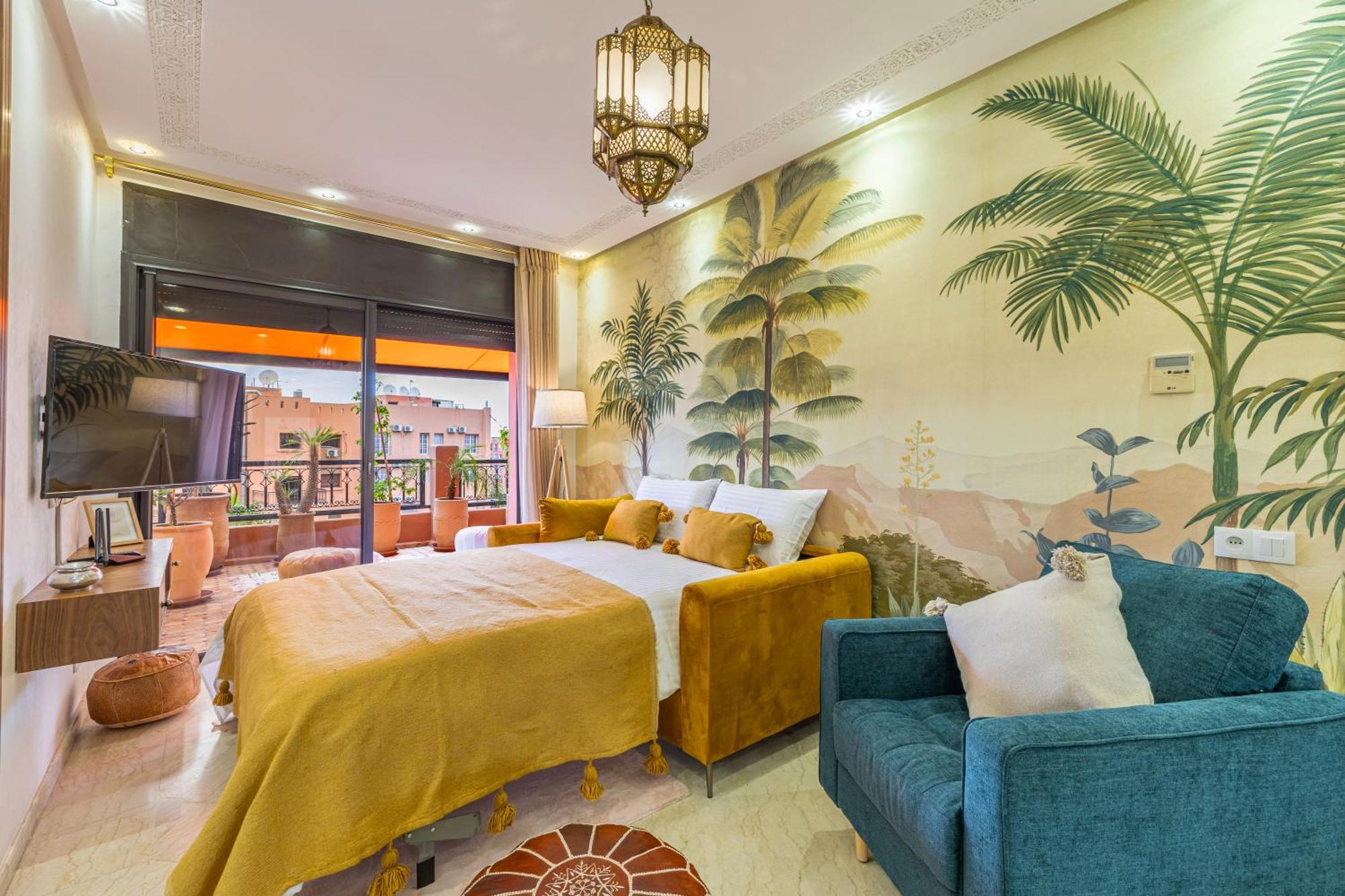 Le Jasmin - Appartement Authentique A Gueliz Marrakesz Zewnętrze zdjęcie