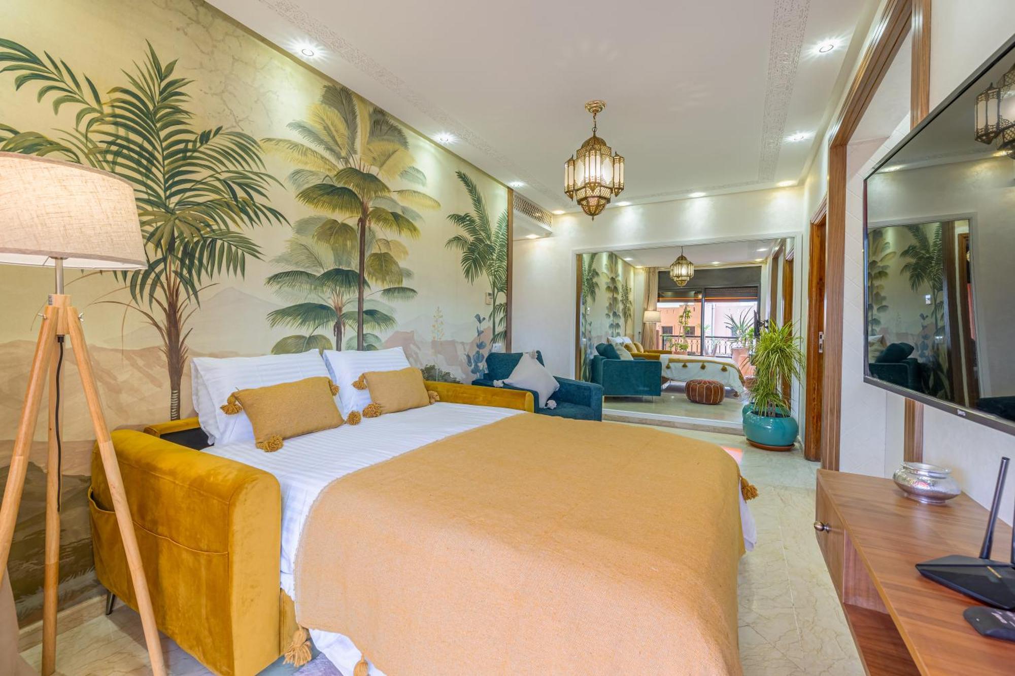 Le Jasmin - Appartement Authentique A Gueliz Marrakesz Zewnętrze zdjęcie
