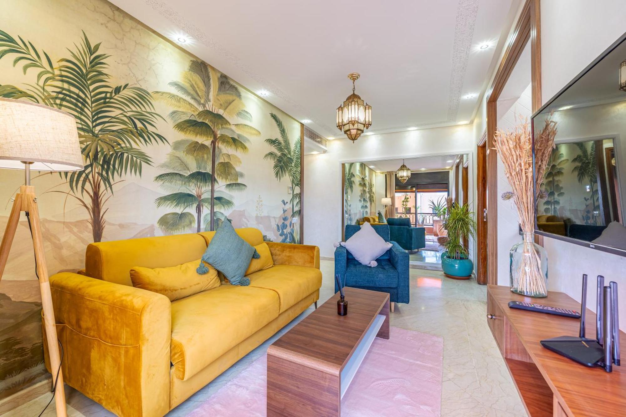 Le Jasmin - Appartement Authentique A Gueliz Marrakesz Zewnętrze zdjęcie