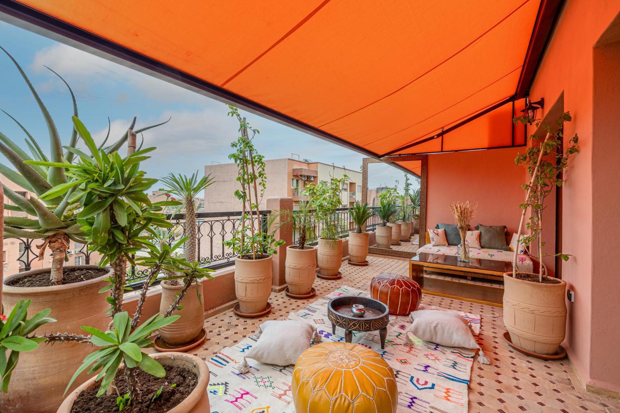 Le Jasmin - Appartement Authentique A Gueliz Marrakesz Zewnętrze zdjęcie