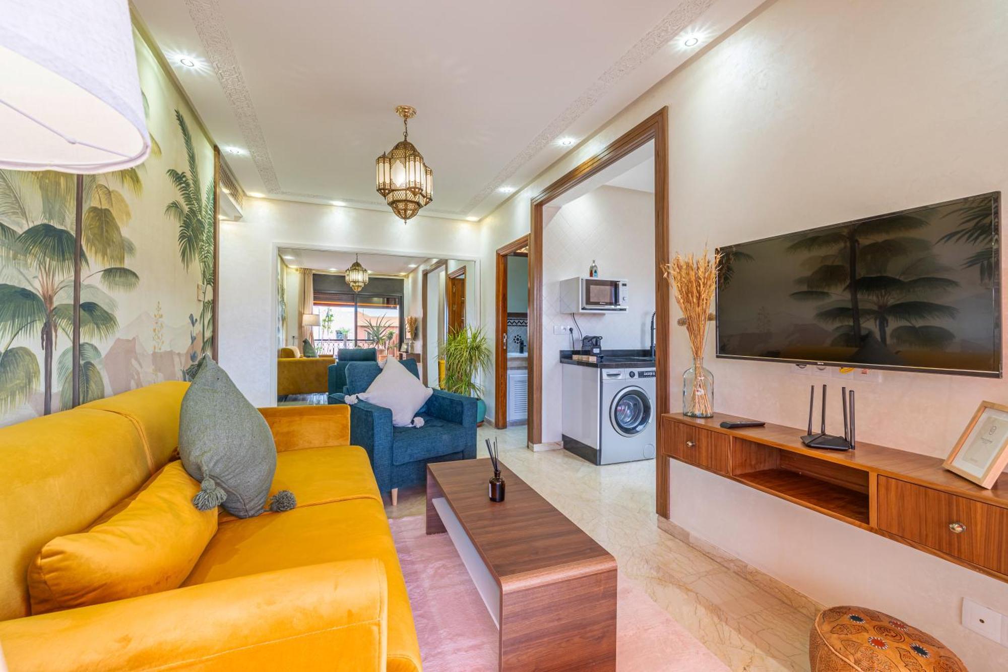 Le Jasmin - Appartement Authentique A Gueliz Marrakesz Zewnętrze zdjęcie