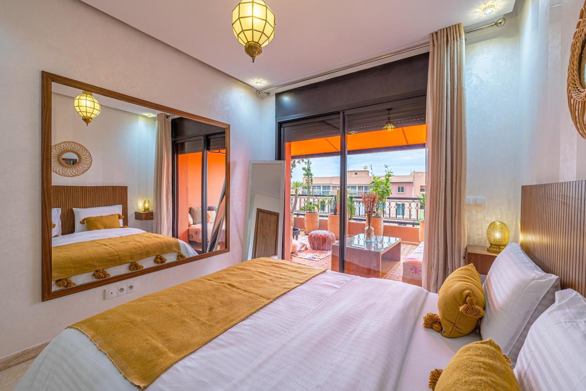 Le Jasmin - Appartement Authentique A Gueliz Marrakesz Zewnętrze zdjęcie