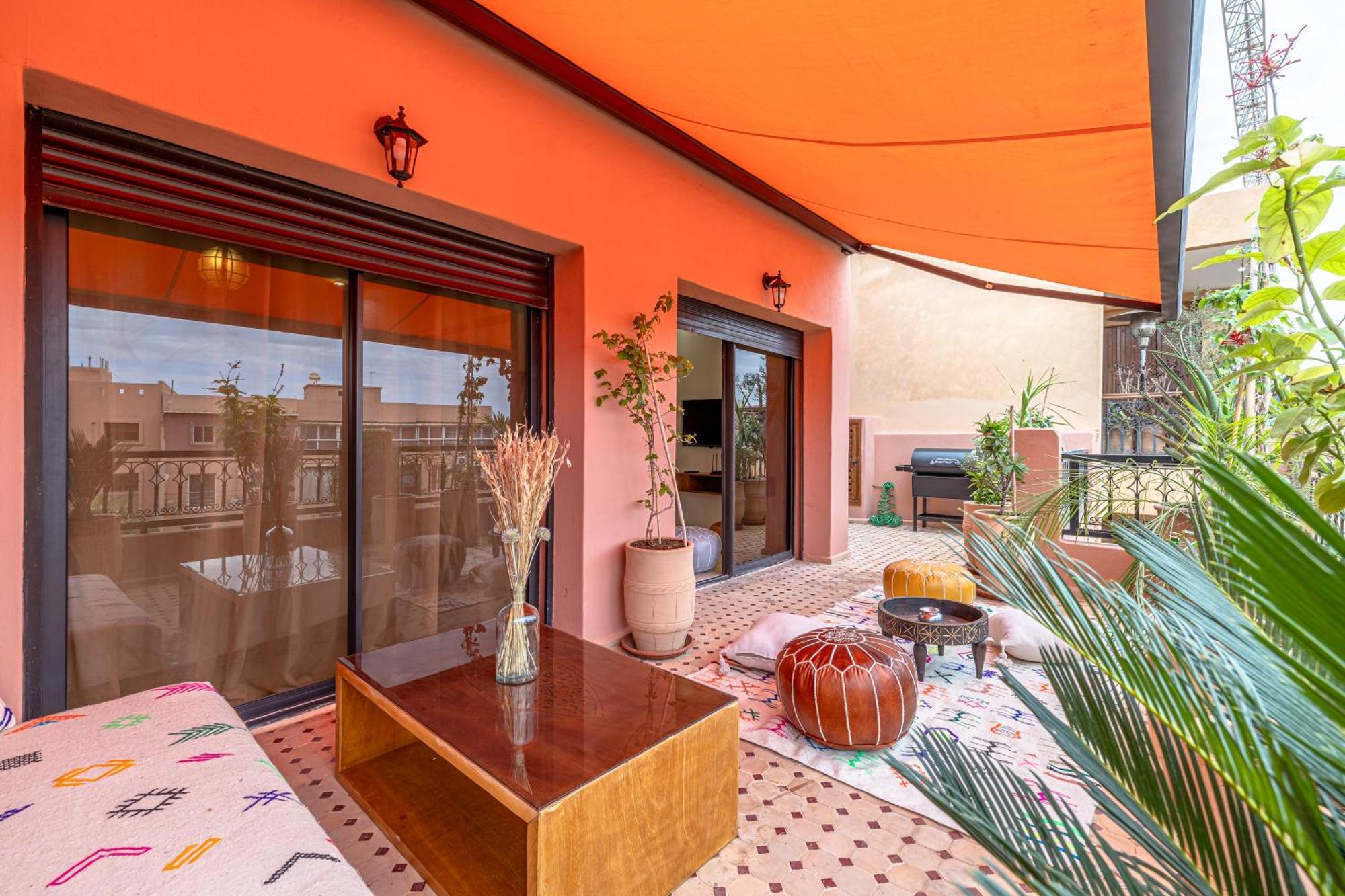 Le Jasmin - Appartement Authentique A Gueliz Marrakesz Zewnętrze zdjęcie