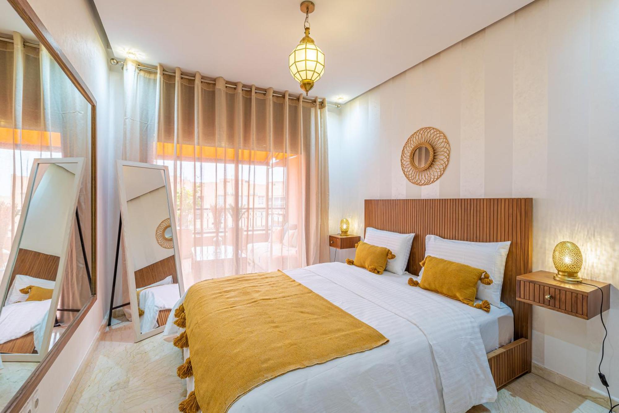 Le Jasmin - Appartement Authentique A Gueliz Marrakesz Zewnętrze zdjęcie