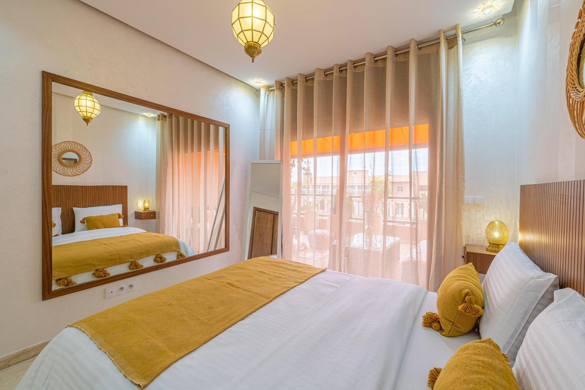 Le Jasmin - Appartement Authentique A Gueliz Marrakesz Zewnętrze zdjęcie
