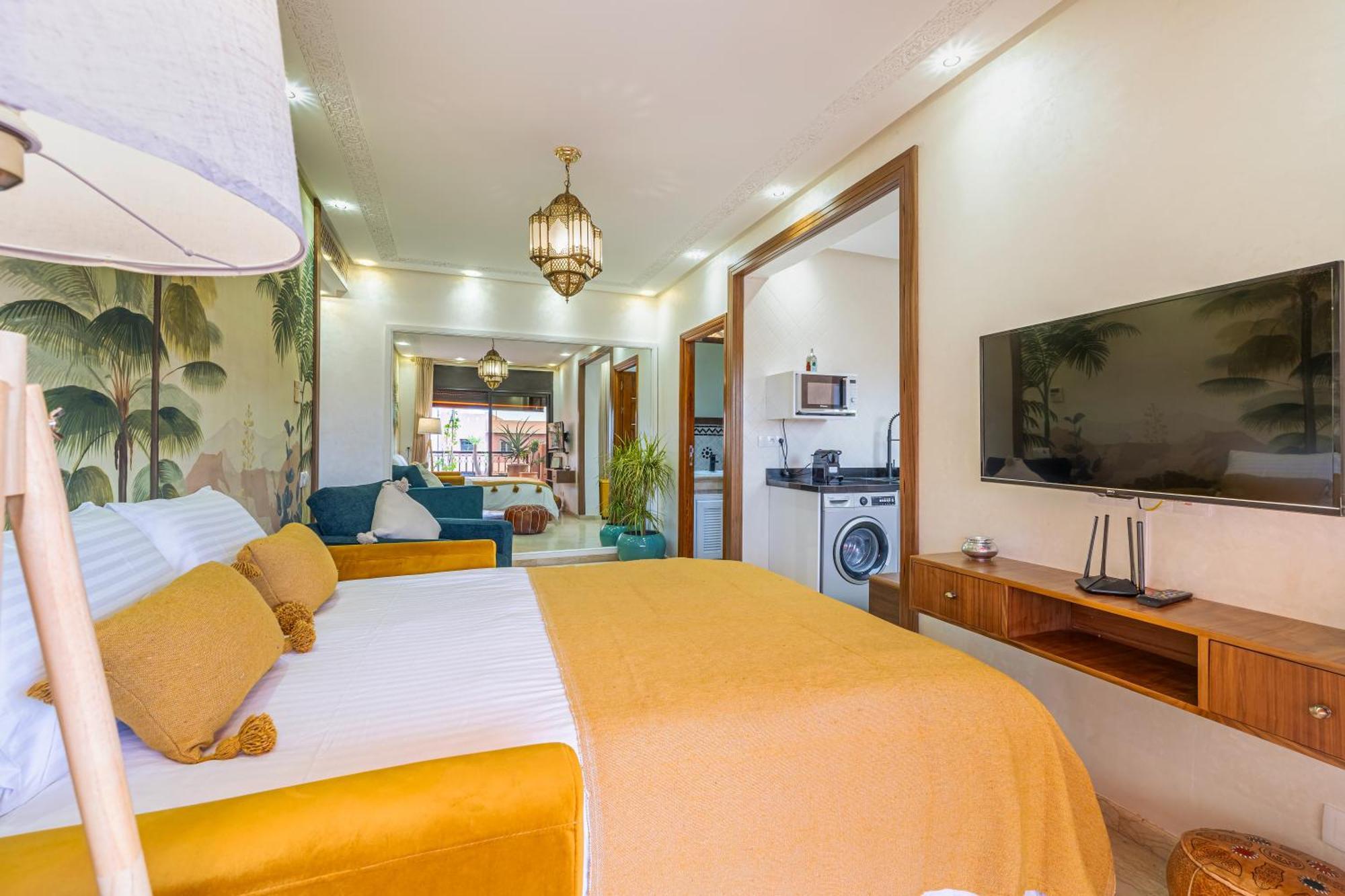 Le Jasmin - Appartement Authentique A Gueliz Marrakesz Zewnętrze zdjęcie